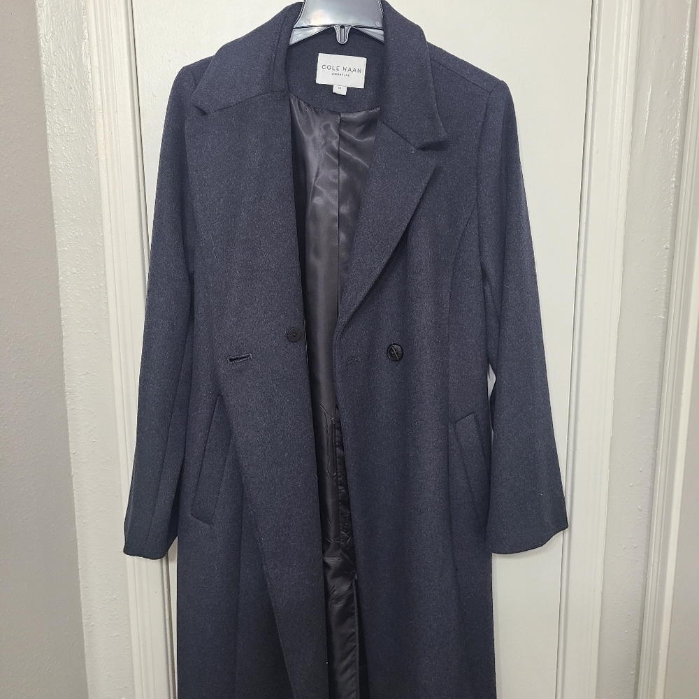 Cole Haan Charcoal Coat
